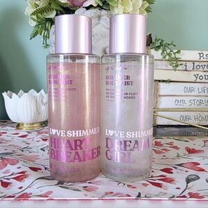VS Pink Heart Breaker & Dream Girl Shimmer Mist Bundle